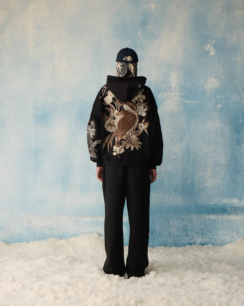 Black Wildloom Hoodie