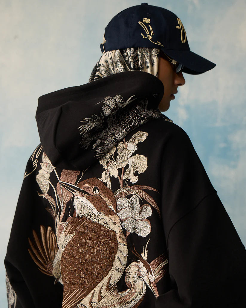 Black Wildloom Hoodie